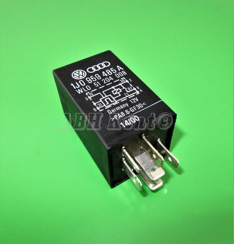 588-VW Seat Ford Audi 6-Pin Coolant Pump Return Relay 411 1J0959485A WLO51204008