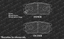 2008 2009 Mitsubishi Eclipse 3.8L V6 Max Performance Ceramic Brake Pads F+R