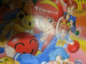 Sega Saturn Tokimeki Memorial Taisen Pazurudama. spine card, etc. *JAPAN* 16420