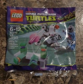 LEGO TEENAGE MUTANT NINJA TURTLE KRAANG LASER TURRET TARGET PRACTICE 30270 2013