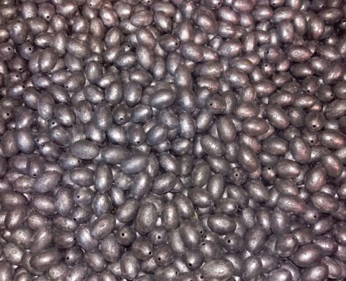 8 pound 1/4 oz USA LEAD Egg Sinkers other sizes & quantity discounts available 