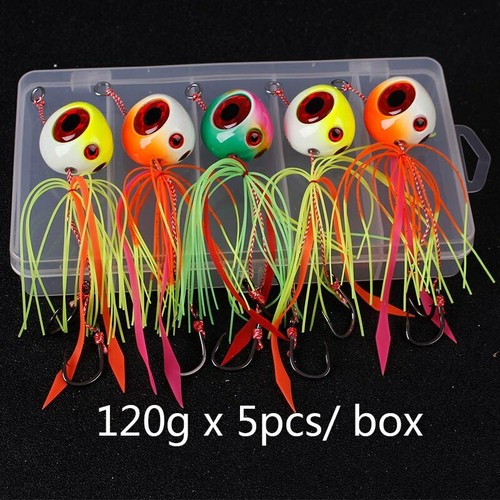 60g 100g 120g 150g 200g Tai Kabura Slider Jig Sinker Lead Jigging Lures