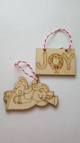 X10 laser cut colour Your Own Christmas Decorations-stocking fillers-eve box fun 
