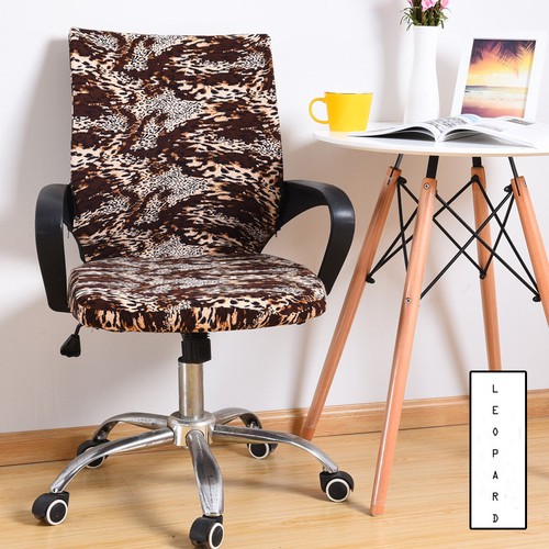 Hot Office Chair Cover Swivel Computer Armchair Protector Executive Slipcover