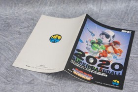 2020 SUPER BASEBALL NEO GEO AES FREE SHIPPING SNK Ref 2201