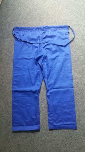 Heavy duty double Weave 550 GSM Blue ADIDAS STYLE Gi JUDO CONTEST Uniform// SUIT