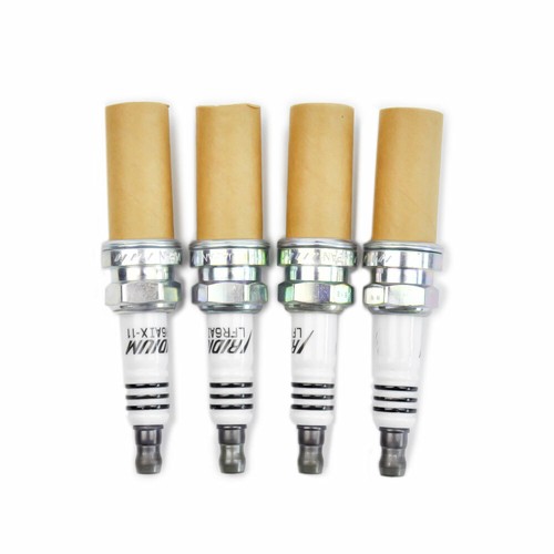4x LFR6AIX-11 6619 Iridium Spark Plug Fits For Volvo Subaru Yamaha Lexus BMW New