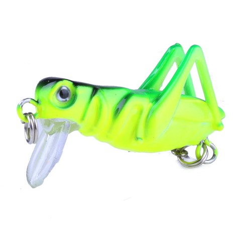 10x Micro Grasshopper Fishing Lures /& Rock Bait Crankbaits Fishing Tackle