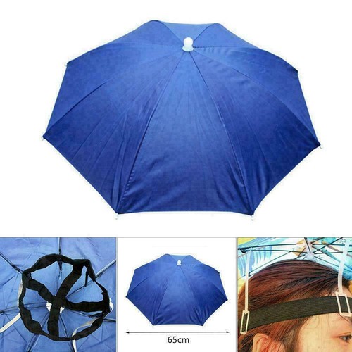 Faltbarer Sun Rain Regenschirm-Hut-Kopfbedeckung-Großhandel C4L3 V4E0 Q9T6