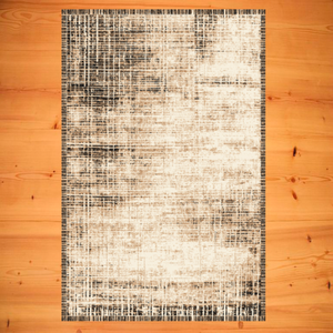 Eleganter Teppich Carpet Top Modernes meliertes warmes Design Beige 5 Größen