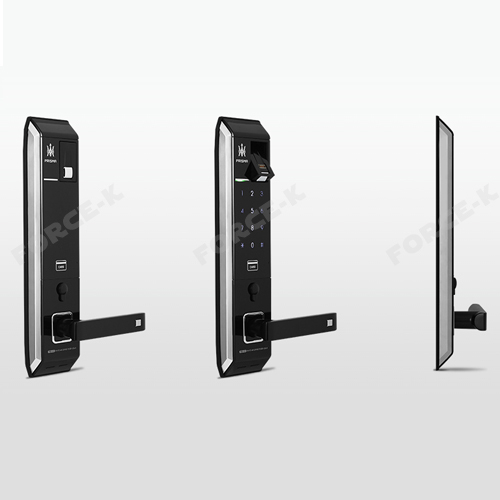 Biometric Fingerprint Doorlock TM900-KV Digital Keyless Lock Pin+RFID+Mechanical 