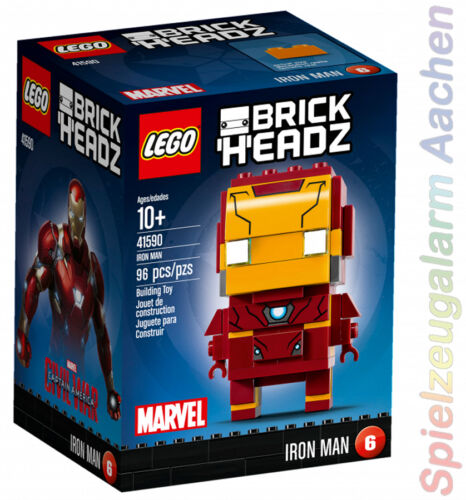 LEGO 41590 Brick Headz Iron Man Exklusive Set N6/17 