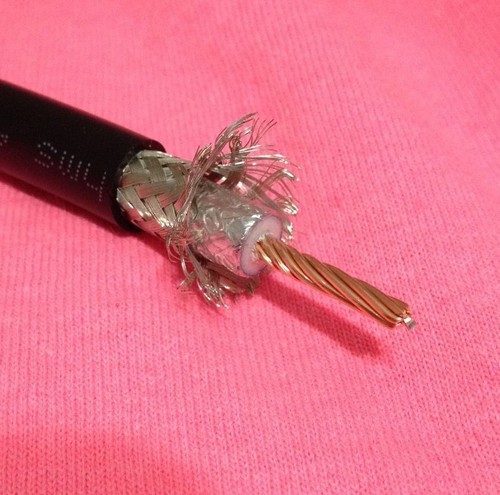 Ultraflex L-400 UHF CB Coax Jumper Cable 2 ft PL-259