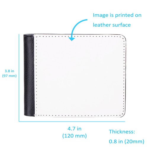 Buffalo Bills Leather Men Wallet Purse Card Holder Bifold