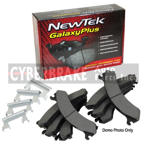 PCD1012H REAR Premium Ceramic Brake Pads Fits 04-12 Ford F-150W//Hardware Kit