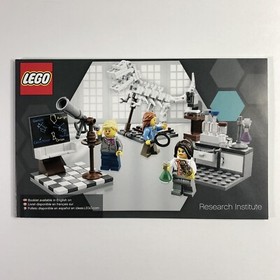 LEGO INSTRUCTIONS 21110 Research Institute Manual Book Booklet Ideas CUUSOO
