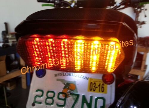 Honda Grom MSX125 Integrated Taillight - Brake and Turn Signals - Smoked Lens