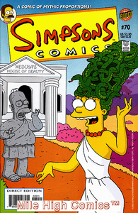 SIMPSONS-COMICS-BONGO-1993-Series-70-Near-Mint-Comics-Book