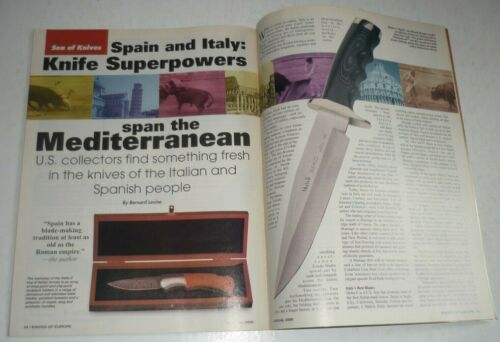 Blade Magazine Presents KNIVES OF EUROPE Annual 2000 NOS