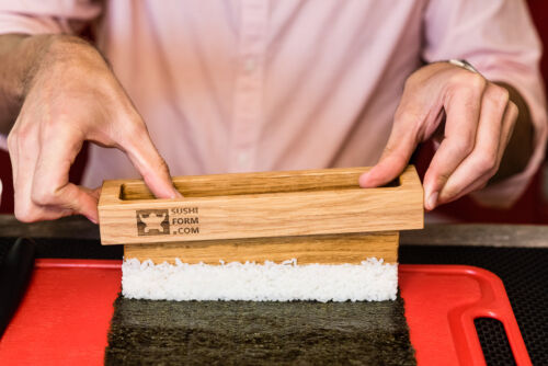 with just a few simple steps sushi mold from sushiform.com get a perfect sushi