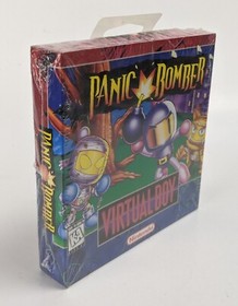 Nintendo Virtual Boy Panic Bomber Man Factory Sealed Video game