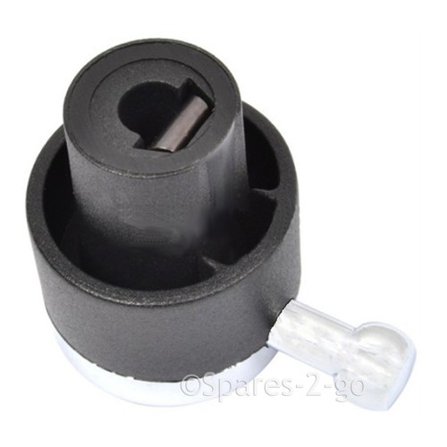 Rangemaster Véritable Plaque de cuisson Four bouton de Chromé Noir Cadran P051345 X 2 boutons