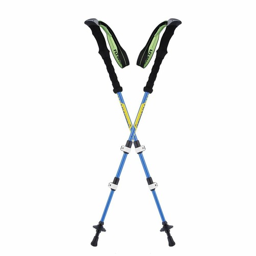 Carbon Fiber Trekking Walking Hiking Stick Pole Outdoor Climbing Alpenstock u4