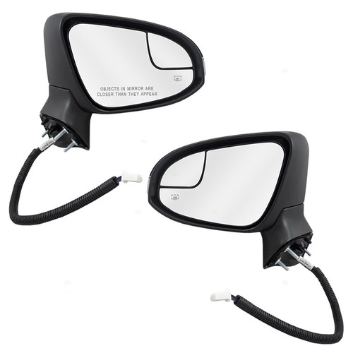 New Pair Set Power Folding Mirror Heat Signal Memory Puddle Lamp for 14-16 Venza