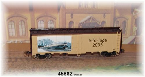 Märklin 45682 Werbewagen Info-Tage 2005 #NEU in OVP#