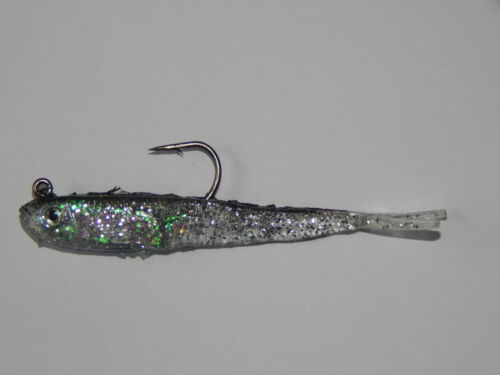 Fishing Lures lead heads and small soft lures 