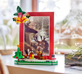 **NEW sealed** LEGO 40702 Limited Edition Christmas Picture Frame 209pcs $28