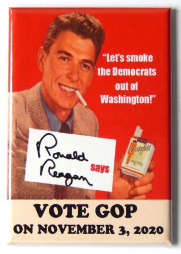 Ronald Reagan FRIDGE MAGNET vote republican GOP sign