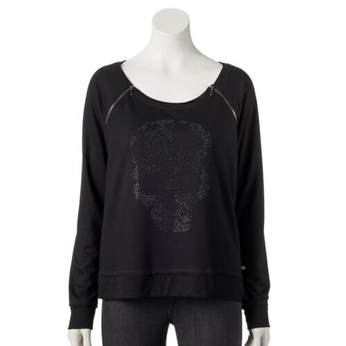 Women's Rock & Republic® Embellished French Terry Sweatshirt 