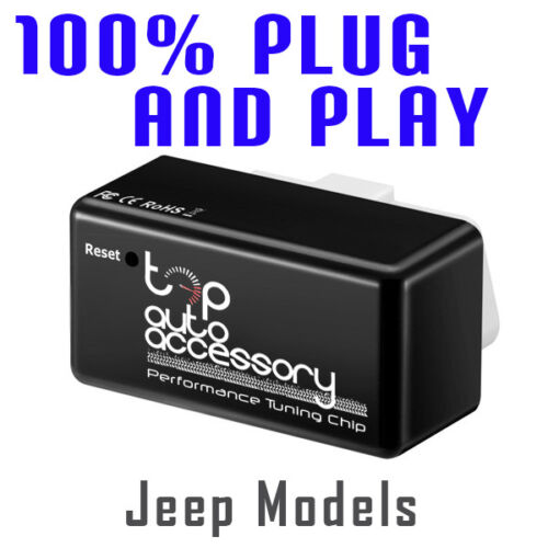Performance Tuning Tuner Speed OBDII OBD2 OBD II 2 Chip Module ECU Map for Jeep