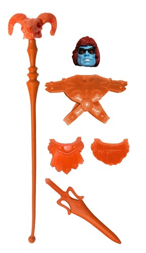 Pré-commande Masters of the Universe Classics Custom Leo Orange Kit de conversion Faker squelettor Pièces
