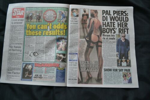 Daily Star Newspaper 07/04/21 April 7th 2021 Cold Showers Paul Ritter Death 
