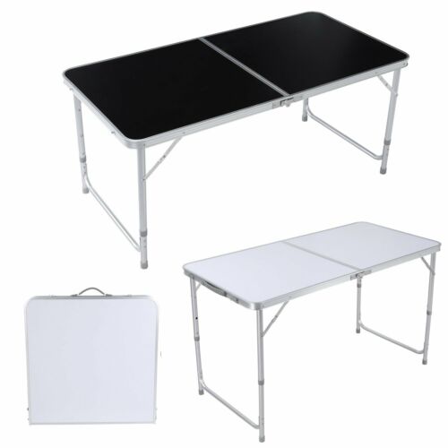 4FT Folding Camping Table Aluminium Portable Outdoor Picnic Party Dining Table 