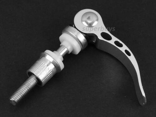 Fast Release Silver Bicycle Seatpost Clamping Bolt Lever Bike Connector Clip Nut