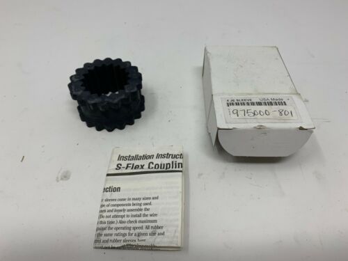 Details about   NEW Lovejoy 4JE Sleeve Flex Coupling 975000-801 Fast Free Shipping! 