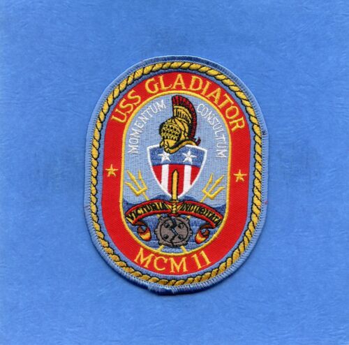 Details about  / USS Gladitor MCM 11 Navy Jacket Patch