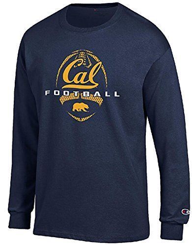 The Blue Brand NCAA Mens Long Sleeve T Shirt Team Color Football