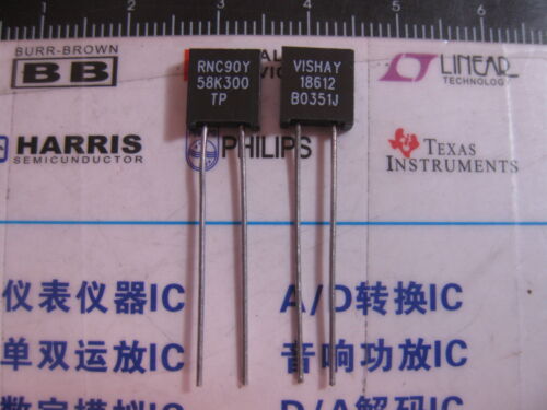 1x RNC90Y 58K300 TP Vishay RNC90 Series Metal Foil Resistors Y008958K3000TP0L
