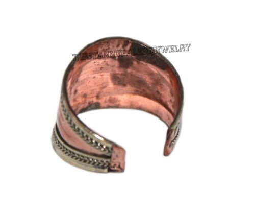 copper brass healing ring yoga ring nepal ring Tibetan ring medicinal ring A2