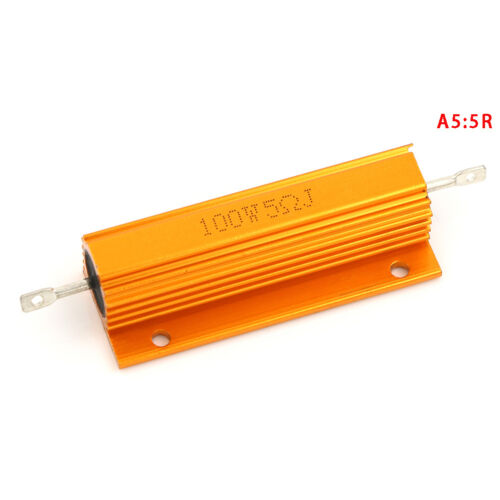 100W 0.01-20 ohm shell power aluminum housed case wirewound resistor X