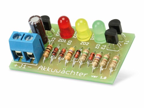 Bausatz 3-Kanal-Akkuwächter 6 V