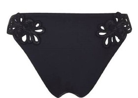 AGENT PROVOCATEUR SOLD OUT £110 BLACK CILLA BIKINI BRIEF AP 4 LARGE UK 12 BNWT