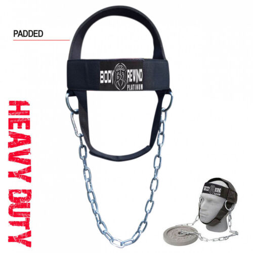HEAD HARNESS for NECK Exercise TRAINING STRENGTH Workout & WEIGHTLIFTING Strap C 