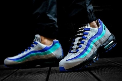 UNISEX TRAINERS UK 6 EU 40 NIKE AIR MAX 95 OG /"AQUA/" AT2865 001