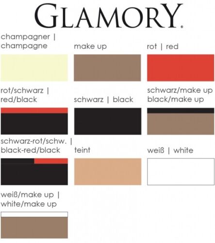 Glamory Satin 40 Feinstrumpfhose taille 40-62 In 2 Couleurs g-50224