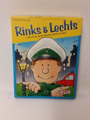 Rinks /& Lechts-Le jeu de cartes-Amigo-Reinhard TYPHUS-RARE